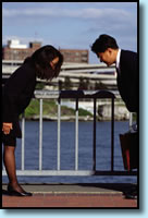 The Image Coach also teaches cross-cultural etiquette.